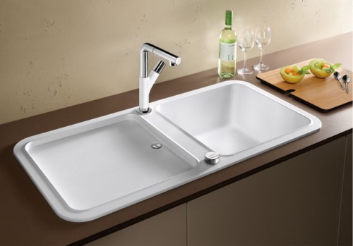 BLANCO Yova XL 6S Silgranit mosogató tartozékokkal (alumetál, #519585)