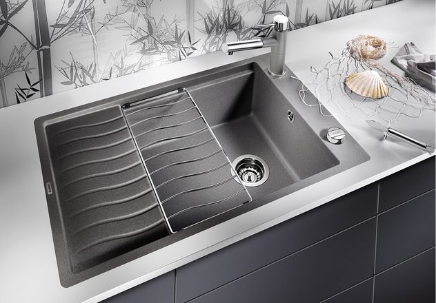 BLANCO Elon XL 6-F Silgranit munkalap szintbe építhető mosogató (fehér, #519513)