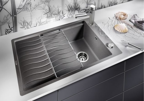 BLANCO Elon XL 6-F Silgranit munkalap szintbe építhető mosogató (fehér, #519513)