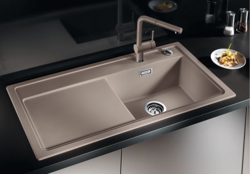 BLANCO ZENAR XL 6S Silgranit mosogató dugókiemelővel tartozékokkal (fehér Balos medence, #516943)