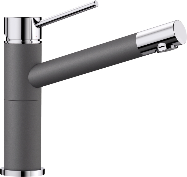 BLANCO ALTA Compact Silgránit mosogató csaptelep, palaszürke 518810