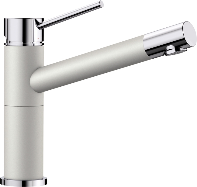 BLANCO ALTA Compact Silgránit mosogató csaptelep, gyöngyszürke 520729
