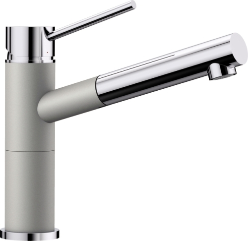 BLANCO ALTA-S Compact Silgránit kihúzható fejes mosogató csaptelep, gyöngyszürke 520730