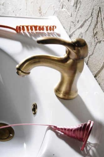 Sapho Reitano VANITY mosdó csaptelep, bronz (77026)