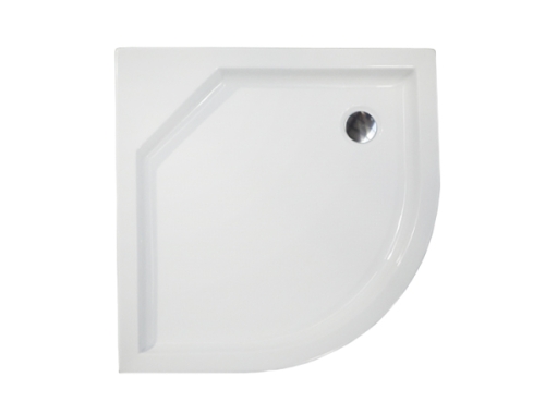 H2O Zeno Slim 80x80 negyedköríves zuhanytálca (12311)