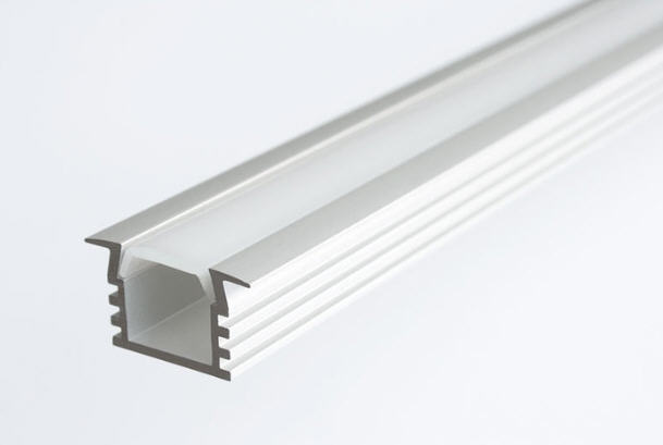 Sapho Eloxált aluminium süllyeszthető profil LED szalaghoz 22x12 mm (KL3776-1)
