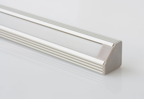 Sapho Eloxált aluminium profil LED szalaghoz 2 m sarok profil 19x19 mm (KL4023-2)