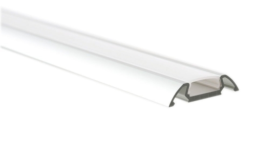 Sapho Eloxált aluminium profil LED szalaghoz 2m fali profil 30x7 mm (KL4369-2)