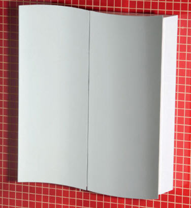 Sapho AURIGA Tükrös szekrény, 60x70x13 cm (44002)