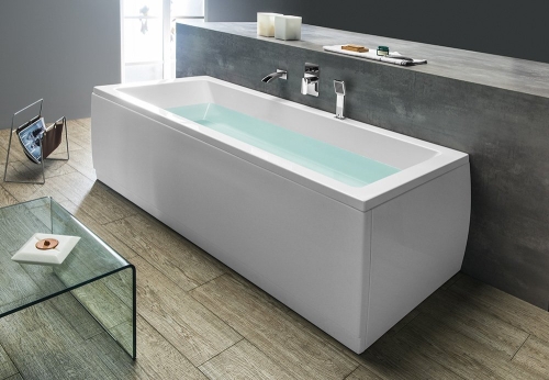 Sapho POLYSAN MARLENE 190x90 cm egyenes kád, fehér 71607