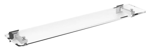 Sapho FIRENZE üvegpolc 60,5c12,5cm, króm (FI10V)