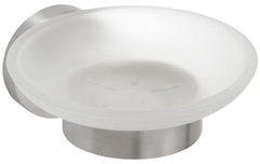Sapho NEO szappantartó, tejüveg, inox (104108045)