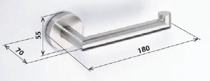 Sapho NEO WC papír tartó, inox (104212035)