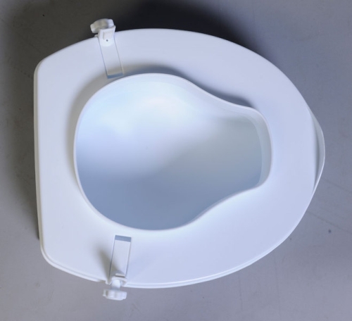 Sapho Magasított WC ülőke, 10 cm, kapaszkodó nélkül, fehér (A0071001)