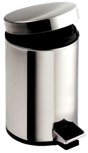 Aqualine 30 literes kerek szemetes kosár (27130)