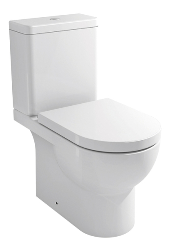 Aqualine PEDRO kombi WC alsó/hátsó, tartály króm duál gombos öblítővel (CT1012)