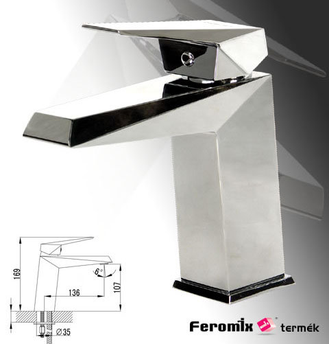 Feromix Questo mosdó csaptelep leeresztő nélkül 500300.1