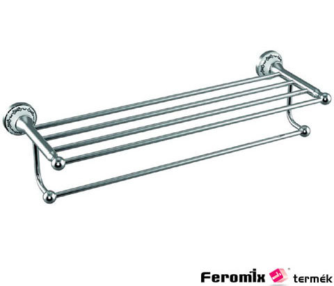 Feromix Firenze dupla törölközőtartó polc F-57010
