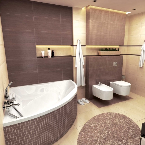 Niagara Wellness Grace 150x150 sarokkád kádlábbal