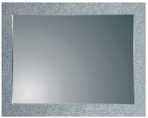 Sapho GLAMOUR tükör, design kereten (100x70 cm, #M55107)