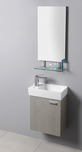 Sapho WEGA 50x80 cm tükör polccal, króm 60092-5