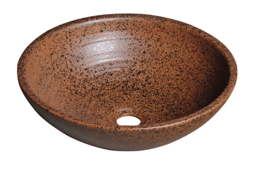 Sapho ATTILA kerámia mosdó 44x14 cm, terrakotta (DK004)