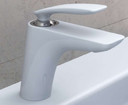 Kludi Balance White egykaros mosdócsaptelep, króm/fehér 520269175