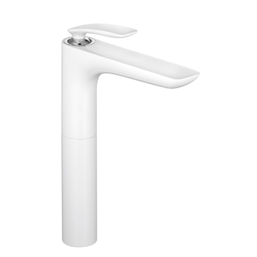 Kludi Balance White egykaros magasított mosdócsaptelep, króm/fehér 522989175