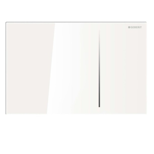 Geberit Sigma70 nyomólap fehér üveg Sigma 12 cm-es tartályhoz 115.620.SI.1 (115620SI1)
