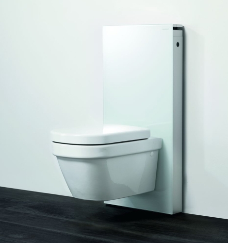 Geberit Monolith WC-modul fehér üveggel fali wc-hez 131.021.SI.1