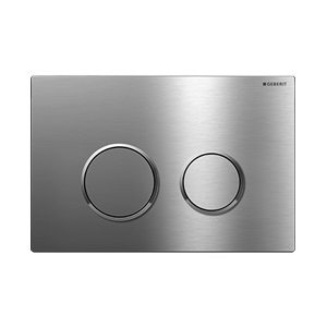 Geberit Sigma 20 115.778.xx.1 Nyomólap (szálcsiszolt/fényes króm/szálcsiszolt rozsdamentes acél, #115.778.SN.1)