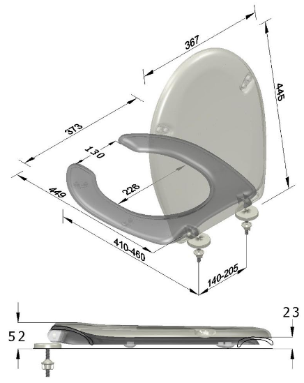 Sapho Uran Project wc ülőke 1010