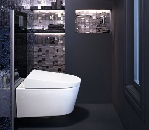 Geberit AquaClean Sela fali wc beépített bidés funkcióval 146.144.11.1