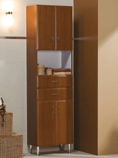 Tboss Bianka M53 fürdőszobai álló szekrény (magasfényű fehér)
