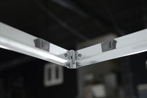 Aqualine AGGA 80x80 cm-es szögletes zuhanykabin tálca nélkül (HLF808)