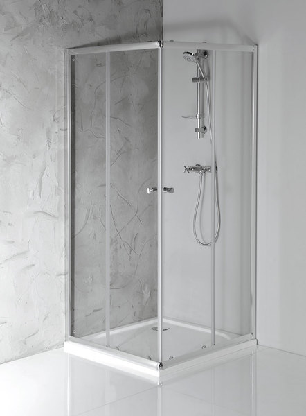 Aqualine AGGA 90x90 cm-es szögletes zuhanykabin tálca nélkül (HLF909)