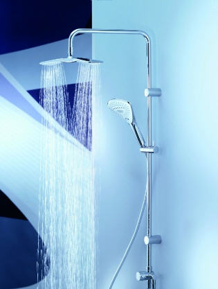 KLUDI FIZZ DUAL SHOWER SYSTEM 6709305-00