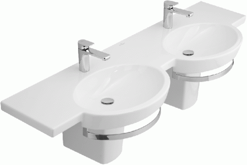 Villeroy & Boch Variable 160x51 cm-es dupla mosdó 5147H001