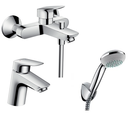 Hansgrohe Logis csaptelep szett SZP-HG11 (71070000, 71400000, 27558000)