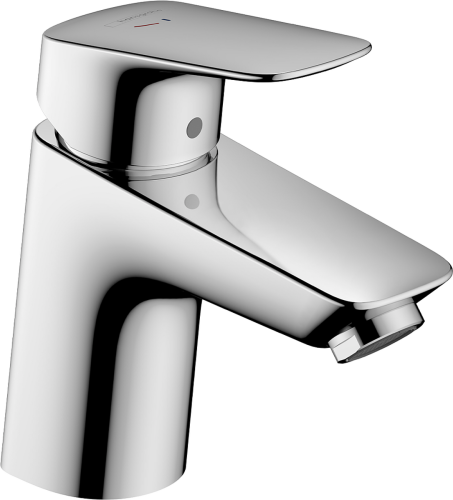 Hansgrohe Logis egykaros mosdócsaptelep CoolStart lefolyó-garnitúra nélkül, króm 71073000