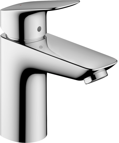 Hansgrohe Logis egykaros mosdócsaptelep push-open lefolyó-garnitúrával, króm 71107000
