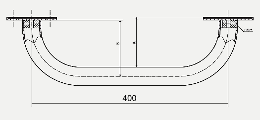Sapho DISABLE Kapaszkodó 40 cm, fehér (301100404)
