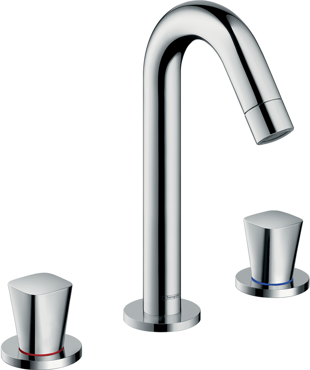 Hansgrohe Logis 3-lyukú mosdócsaptelep 71133 000 (71133000)