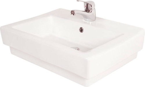 Sapho Sekura 57x44 cm pultra szerelhető mosdó (10SK50057)