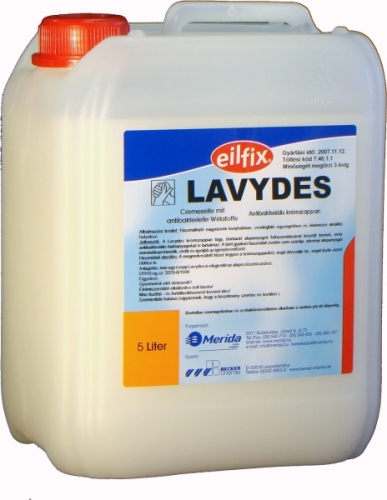 Merida LAVYDES Antibakteriális krémszappan 5 kg-os (LAVYDES)