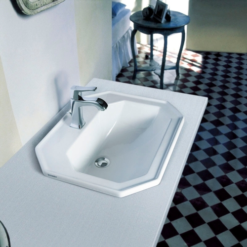 Duravit 1930 58x47 cm-es beépíthető mosdó 0476580000