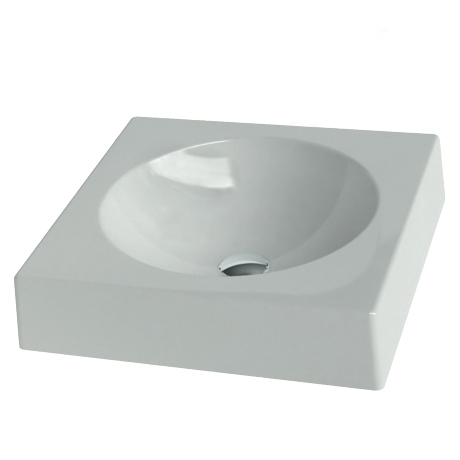 Duravit Architec 45x45 cm ráültethető mosdó csaplyuk nélkül 0320450000
