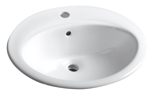Aqualine BETY 56x46 cm beépíthető mosdó (1601-56)
