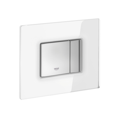 Grohe Skate Cosmopolitan nyomólap üveg felülettel, hold fehér 38845LS0