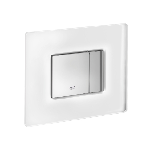 Grohe Skate Cosmopolitan nyomólap üveg felülettel, króm/daVinci szatén 38845MF0
